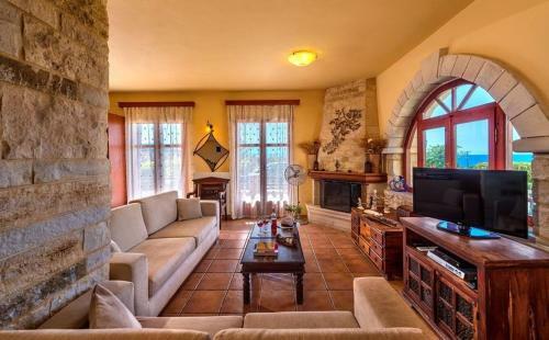 Exclusive Crete Villa Villa Argiris 4 Bedroom Private Pool Sea View Rethymnon