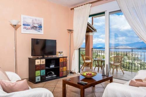 Agios Stefanos Sinion Villa Sleeps 6 Pool Air Con