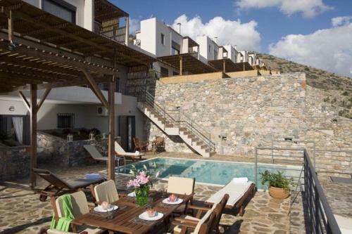 Luxury Crete Villa Two Bedroom Villa Private Pool Sea Views Elounda