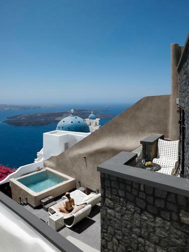 Luxury Villa Blue Dome Santorini
