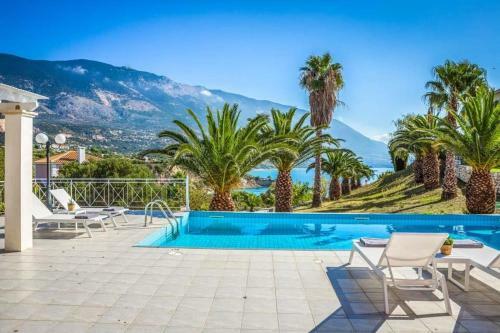 Karavados Villa Sleeps 6 Pool Air Con Wifi