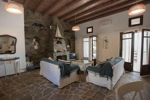 2ag252-house With A Pool In Andros