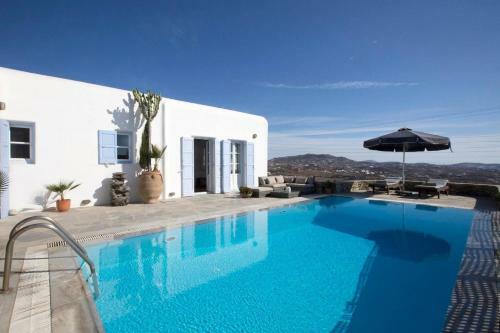 Psarrou Villa For 10 Guests, Stunning Sea Views
