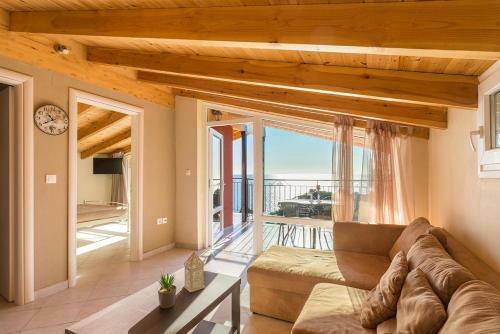 Loft Apartment Adonis In Pelekas Beach With Pool