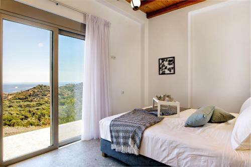 Almond Cottage With A Sea View Above Plakias