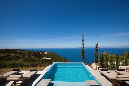 Seaview Lefkada Villa Villa Nefeli Stunning Infinity Pool Tsoukalades