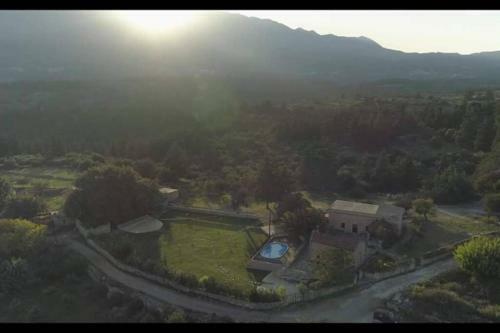Charavgi Traditional House Mountain & Field View