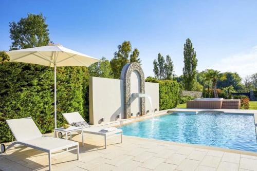 Dassia Villa Sleeps 8 Pool Wifi