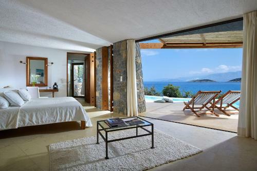 Luxury Crete Villa Villa Daphne Private Pool Ocean Front 1 Bdr Nikolaos
