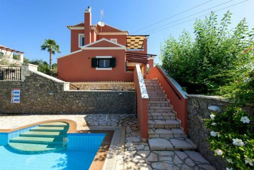 Luxury Corfu Villa Villa Lemonia Private Pool 5 Bdr Dassia