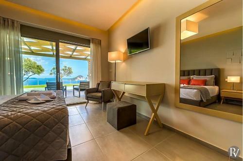 Limni Keriou Villa Sleeps 8 Wifi
