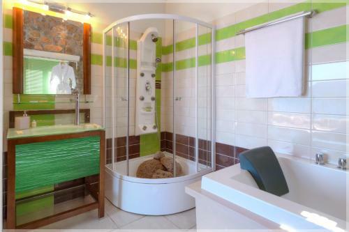 Meliti Sunset View & Private Pool Villa With Jacuzzi 4 Couples