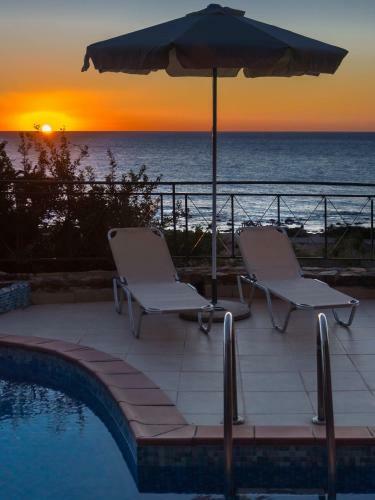 Meliti Sunset View & Private Pool Villa With Jacuzzi 4 Couples