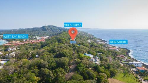 Hostal Villa Topaz Above West Bay With 360 Degree Views!