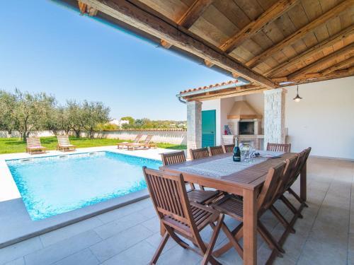 Minimalistically Decorated Villa Pomer With Private Pool And Fenced Yard