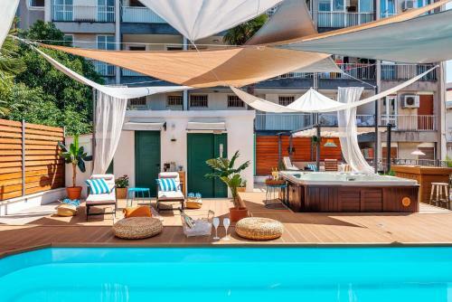 Bed & Breakfast Evala Luxury Rooms With Pool And Garden