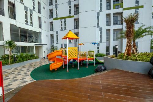 Modern Studio Akasa Pure Living Apartment By Travelio