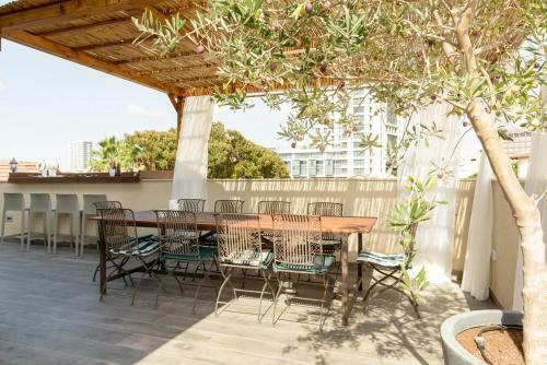 Apartamento Neve Tsedek Tlv - Luxe Duplex Penthouse - Rooftop
