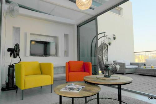 Apartamento Rothschild Area - Luxury Duplex Penthouse