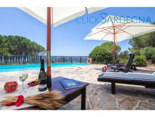 Alghero, Villa Barranch Con Piscina Vista Mare