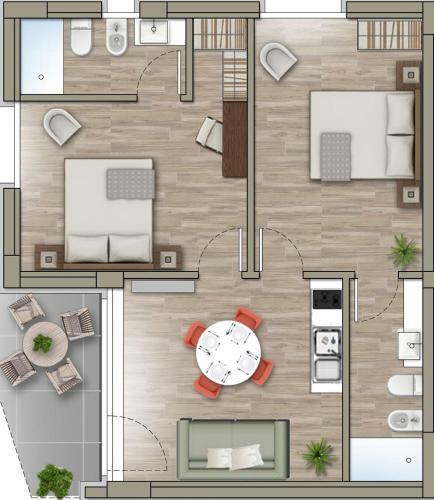 Aparthotel Prada' Home Eco Suites