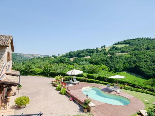 Serene Holiday Home In Urbino With Private Pool