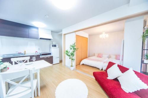 Apartamento 2 Bed Room Near Osaka Castle.#202