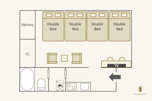 Apartamento Roof Hanazonocho-kita