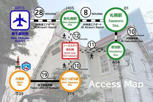 Apartamentos North Stay Shin Sapporo 01
