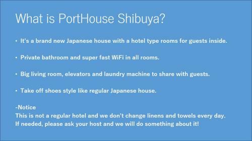 Hotel Port House Shibuya