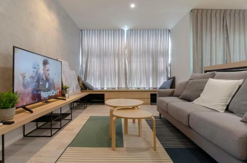 Apartamento Bright & Modern 2br Suasana 6, Balcony, Parking