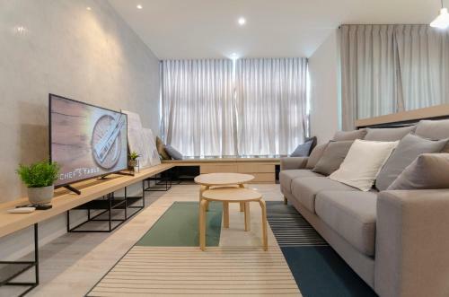 Apartamento Bright & Modern 2br Suasana 6, Balcony, Parking
