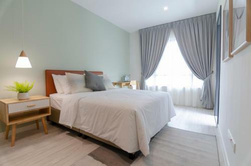 Apartamento Bright & Modern 2br Suasana 6, Balcony, Parking