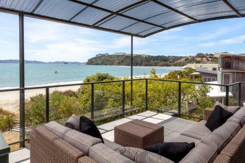 Beachfront Modern Home - Cooks Beach Holiday Home