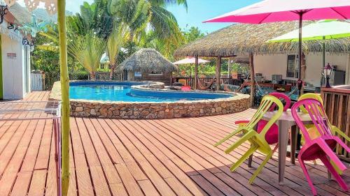 Apartamento Moorea - Teanuanua Room And Pool - 3 Pax