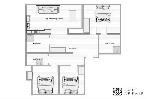 Apartamento Penthouse Main Square By Loft Affair