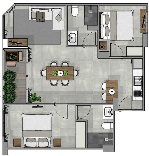 Apartamento Noon Village - Tower 2