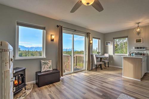 Secluded Palmer Home With Mountain Views!
