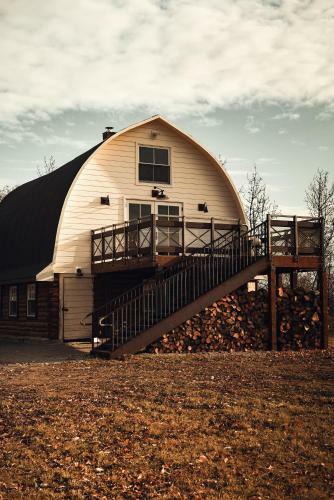 The Barn And Tiny House At Mountain Field Farm