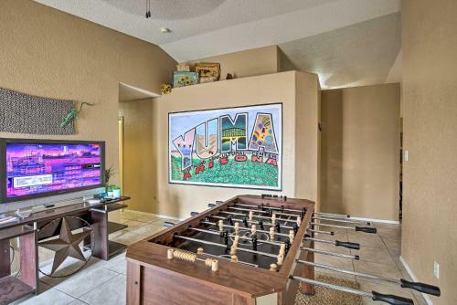 Yuma Retreat With Fire Pit In A Golf Course Mecca!