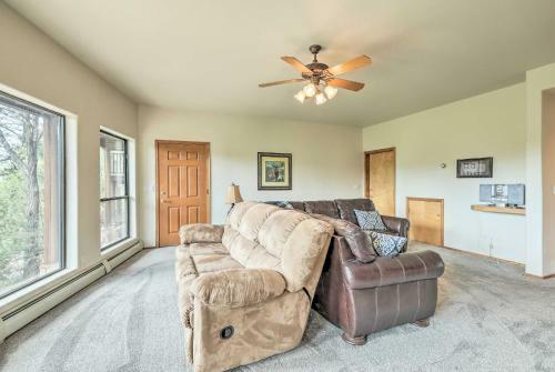Secluded Heber Cabin With Valley Views And Deck!