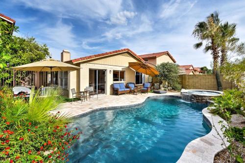 Home With Pool, Putting Green And South Mtn Park Views!