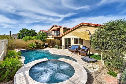 Home With Pool, Putting Green And South Mtn Park Views!