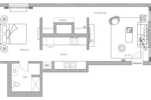 Apartamento Wanderjaunt - Mezcal - 1br - Downtown Phoenix