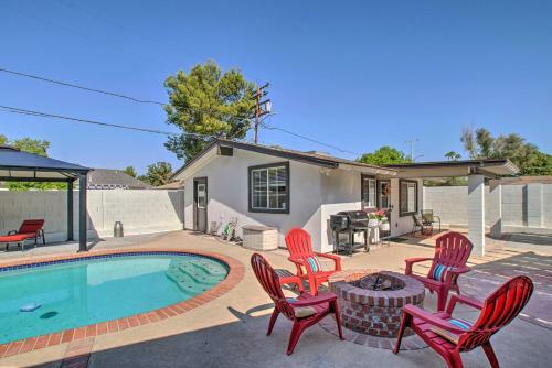 Charming Phoenix Casita With Hot Tub, Bbq And Pool!