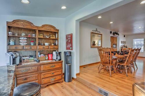 Lakeside Home With Game Room, Yard, Deck And Fireplace!