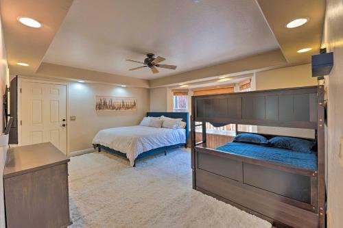 Luxe Cabin With Game Room 1 Mi To Rainbow Lake!