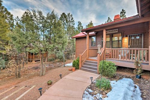 Custom Show Low Cabin With Deck At Torreon Golf Club!