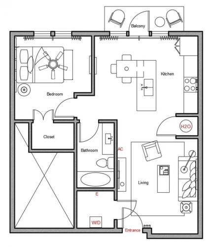 Apartamento Wanderjaunt - Kimsey - 1br - Tempe