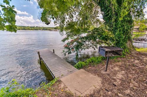 Lakefront Hot Springs Home With Hot Tub And Dock!